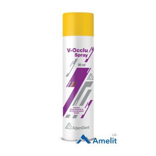 Спрей оклюзійний V-Occlu Spray, колір жовтий (Alpen Dent), 80 мл